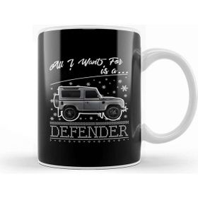 Baskı Dükkanı All I Want for Christmas is a Defender Kupa