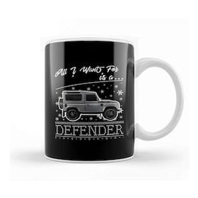 Baskı Dükkanı All I Want for Christmas is a Defender Kupa