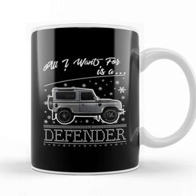 Baskı Dükkanı All I Want for Christmas is a Defender Kupa