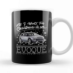 Baskı Dükkanı All I Want For Christmas İs an Evoque Kupa