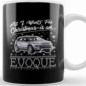 Baskı Dükkanı All I Want For Christmas İs an Evoque Kupa