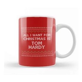 Baskı Dükkanı All I Want For Christmas İs Chris Hemsworth Kupa