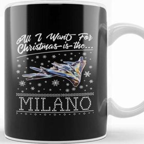 Baskı Dükkanı All I Want For Christmas İs the Milano Guardians of The Galaxy Kupa Bardak