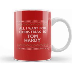 Baskı Dükkanı All I Want For Christmas Is Tom Hardy Kupa