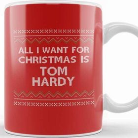 Baskı Dükkanı All I Want For Christmas Is Tom Hardy Kupa