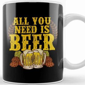 Baskı Dükkanı All You Need is Beer Funny Beer Drinking Ipa Lover Kupa