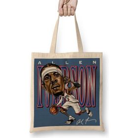 Baskı Dükkanı Allen Iverson Bez Çanta