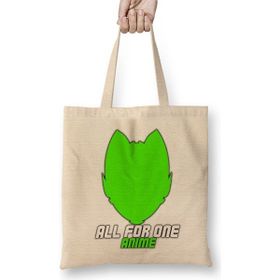 Baskı Dükkanı Allforone Anime Verde Bez Çanta