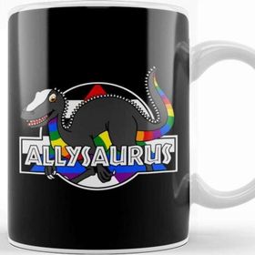 Baskı Dükkanı Allysaurus Pride Dinosaur Kupa