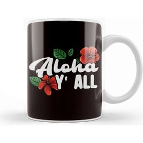 Baskı Dükkanı Aloha Hibiscus Hawaii Ocean Island Summer Vacation Travel Kupa