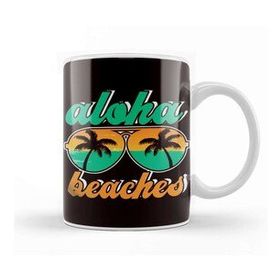Baskı Dükkanı Aloha Vacation Beach Travel Trip Hawaii Island Ocean Summer Kupa