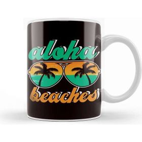 Baskı Dükkanı Aloha Vacation Beach Travel Trip Hawaii Island Ocean Summer Kupa