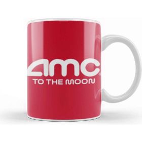 Baskı Dükkanı Amc Stock to the Moon Queens Pin Kupa