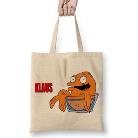 Baskı Dükkanı American Dad Klaus the Fish Bez Çanta