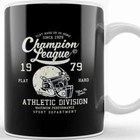 Baskı Dükkanı American Football Champion League Athletic Division Football Kupa