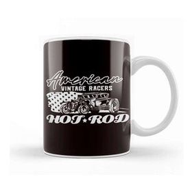 Baskı Dükkanı American Vintage Racers Hot Rod Classic Old Speed Vehicle Kupa Bardak