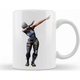 Baskı Dükkanı Amor Patrulheiro Fortnite Battle Royale Porselen Kupa