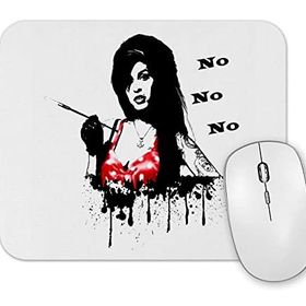 Baskı Dükkanı Amy Rock Mouse Pad
