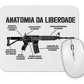 Baskı Dükkanı Anatomia Da Liberdade Mouse Pad
