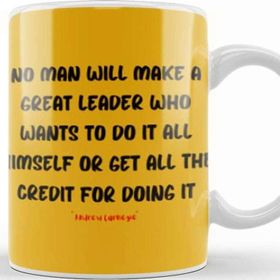Baskı Dükkanı Andrew Carnegie Quotes Entrepreneurs Motivation Inspiration Success Work Gfts Kupa
