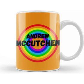 Baskı Dükkanı Andrew Mccutchen Baseball Gifts Vintage Retro Rainbow For Boys And Dad Kupa