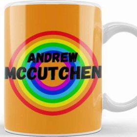 Baskı Dükkanı Andrew Mccutchen Baseball Gifts Vintage Retro Rainbow For Boys And Dad Kupa