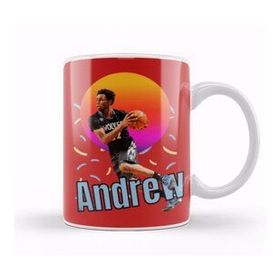 Baskı Dükkanı Andrew Wiggins Vintage Art Legend Basketball Gift Kupa Bardak