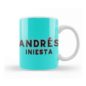 Baskı Dükkanı Andrés Iniesta Art Gift Kupa Bardak
