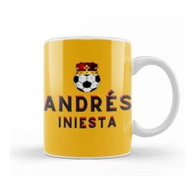 Baskı Dükkanı Andrés Iniesta Art Gift Kupa Bardak