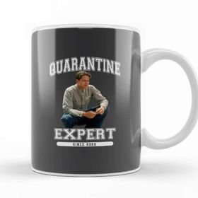 Baskı Dükkanı Andy Dufresne Quarantine Expert The Shawshank Redemption Kupa Bardak
