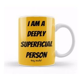 Baskı Dükkanı Andy Warhol Quotes Gift Kupa