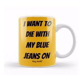 Baskı Dükkanı Andy Warhol Quotes Gift Kupa