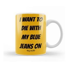 Baskı Dükkanı Andy Warhol Quotes Gift Kupa