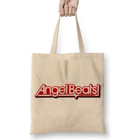 Baskı Dükkanı Angel Beats Enjeru Bitsu Yuzuru Otonashi Bez Çanta