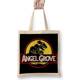 Baskı Dükkanı Angel Grove Bez Çanta