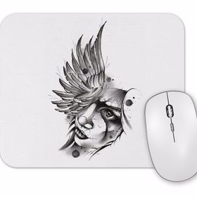 Baskı Dükkanı Angel Sketch Mouse Pad