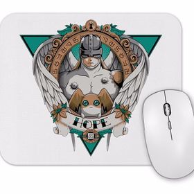 Baskı Dükkanı Angemon Hope Mouse Pad