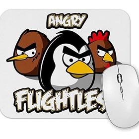 Baskı Dükkanı Angry Birds Angry Flightless Mouse Pad