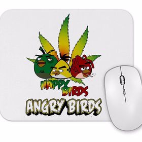 Baskı Dükkanı Angry Birds Happy Birds Mouse Pad