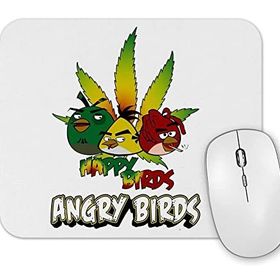 Baskı Dükkanı Angry Birds Happy Birds Mouse Pad