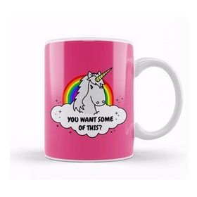 Baskı Dükkanı Angry Unicorn Want Some of This Kupa Bardak