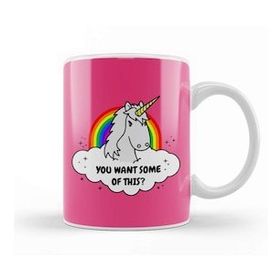 Baskı Dükkanı Angry Unicorn Want Some of This Kupa Bardak