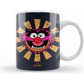 Baskı Dükkanı Animal Retro Japanese Muppets Kupa