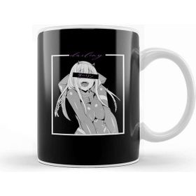 Baskı Dükkanı Anime and Manga Zero Two Darling In the Franxx Ahegao Kupa