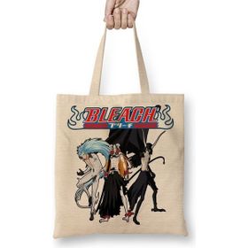 Baskı Dükkanı Anime Bleach Ichigo Ulquiorra Grimmjow Anime Bez Çanta