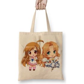 Baskı Dükkanı Anime Chibi Bez Çanta