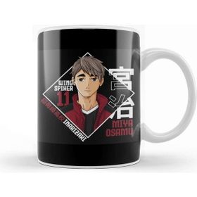 Baskı Dükkanı Anime Haikyuu Inarizaki High Miya Osamu Kupa Bardak