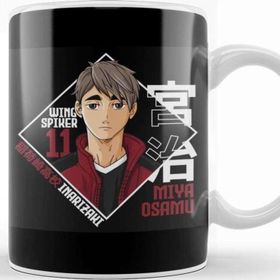 Baskı Dükkanı Anime Haikyuu Inarizaki High Miya Osamu Kupa Bardak