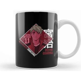 Baskı Dükkanı Anime Haikyuu Miya Osamu Team Colors Kupa
