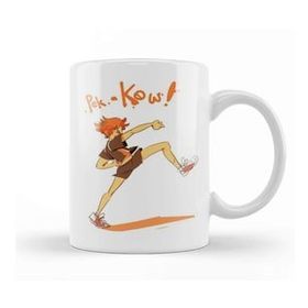 Baskı Dükkanı Anime Haikyuu Shōyō Hinata Chibi Pegatina Kupa Bardak